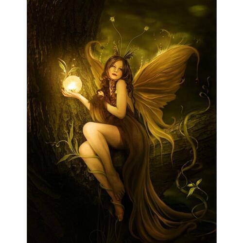 Night Elf pattern Full drill diamond painting cross stitch diamond embroidery picture of rhinestones home decor gift 5659R