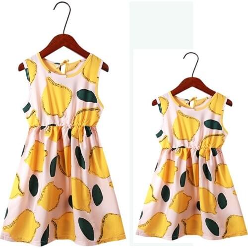 Mommy and Me Clothes Family Matching Outfits 2021 Summer Off Shoulder Floral Dress Mother Daughter Sleeveless Beach Dresses