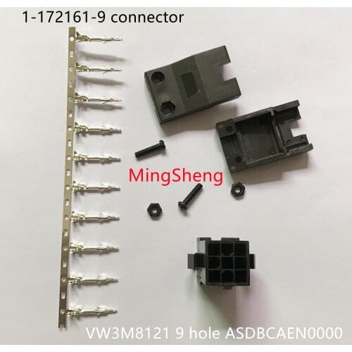 Original new 100% 1-172161-9 connector VW3M8121 9 hole ASDBCAEN0000