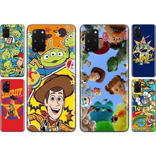 Toy Story For Samsung S20 FE A91 A81 A72 A71 A52 A51 A42 A41 A32 A31 A21 A12 Lite Transparent Phone Case