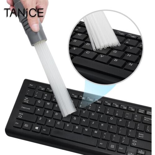 TANiCE Vacuum Brush Dust Brush Cleaner Dirt Remover Multifunctional Cleaning Accessories Universal Vacuum Attachment for Vents