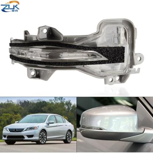 ZUK Rearview Side Mirror LED Turn Signal Light For HONDA ACCORD CRV CITY FIT JAZZ ODYSSEY HRV Wing Mirror Repeater Flasher Lamp