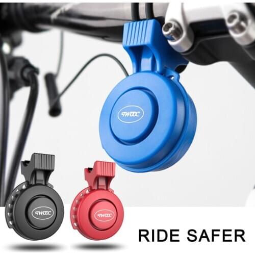 New 1Pcs USB Rechargeable Waterproof Electronic Bicycle Horn Loud Volume Cycling Handlebar Electric Bike Ring Mini Alarm Bells