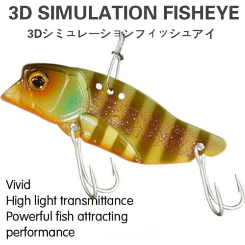 14g Japanese Sinking Fishing Lure Lipless Crankbaits Hard Artificial VIB Vibration Bait All Depth Winter Ice Fishing Tackle