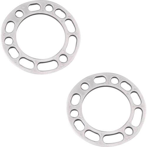 2Pcs /Set Aluminum Alloy Adjusting Shims 6Mm For Jimny Pajero Suv Wheel Spacers