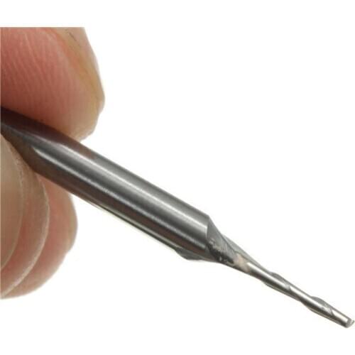 2015 Hot Sale Real Fresas Para Madera Cutter 5 Pcs/lot _ 3.175mm 2 Flute Carbide Ball Nose End Mills Router Bit 4mm Cel