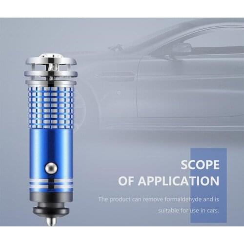 Auto Car Fresh Air Ionic Purifier Oxygen Bar Ozone Car Cleaner Accessories Auto Mini 12V Air Car 5W Ionizer Purifier T5I4