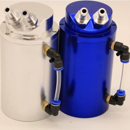 Car Modified Oil Pot Aluminum Alloy Oil Breathable Pot Oil Storage Tank Oil Collecting Tank Breathable Pot Racing Modified Parts