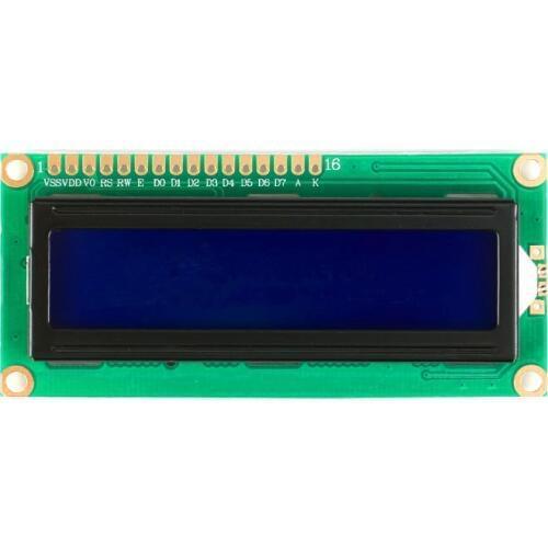 Free Shipping 3pcs/lot quality lcd1602 5V blue LCD lcd White Character Blue for Arduino Blacklight LCD Display Module