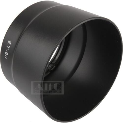 DSLR Camera Lens Hood 58mm ET-63 Bayonet for Canon EF-S 55-250mm f/4-5.6 IS STM Lens