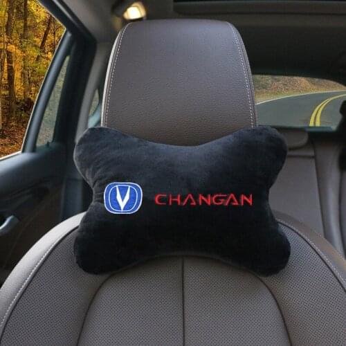 1pcs Car Headrest Cover Auto Seat Cover Head Neck Rest Pillow for Changan CS55 CS75 CS35 CS95 Accessories Car Styling