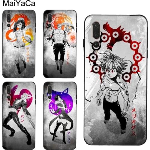 Nanatsu no Taizai Case For Huawei P30 Pro P20 P40 Mate 20 Lite P Smart 2019 Nova 5T Honor 8A 8X 9X 10i 20