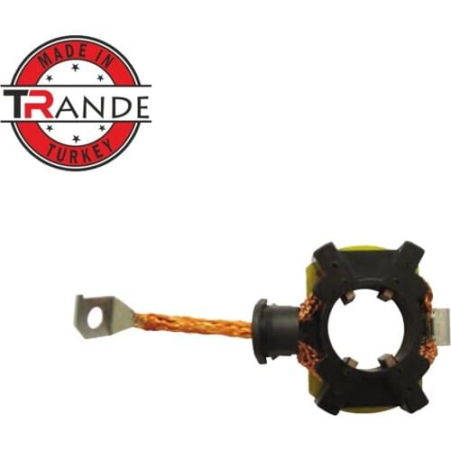 Starter Brush Holder with Carbon Brushes FX 70-71 4,5x16x14 12 Volt Made In Turkey E90Z1-1061-A, E90Z1-1061-B, E90Z1-1061-C