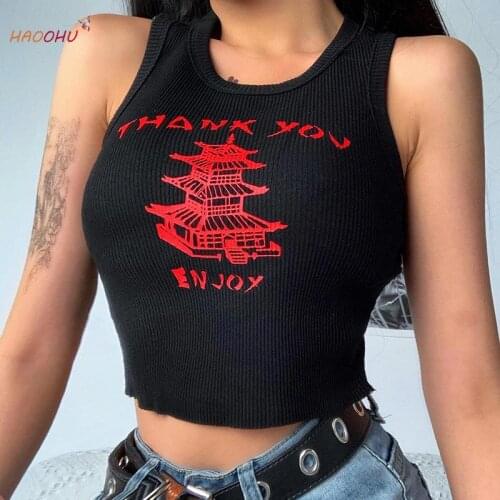 Женские трикотажные майки HAOOHU China At AliExpress