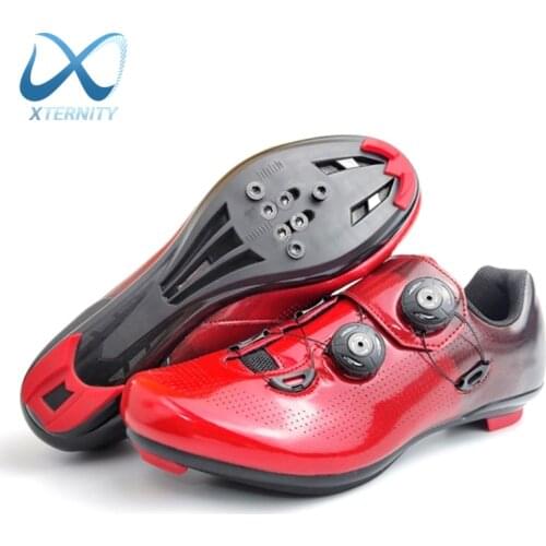 Professional High Quality Cycling Shoes MTB Self-Locking Cleat Racing Road Bike Shoes Ultralight Breathable Bicycle Sneakers Men