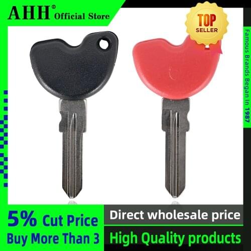 AHH Brand New key Motorcycle Keys Uncut For Piaggio Vespa 3Vte 125 Gts Gtv 250 300 MP3 250 Gts250 Gtv250 Gts300 Gtv300