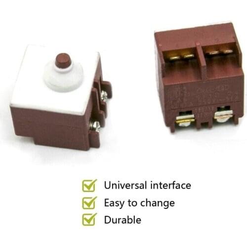 Practical Professional Angle Grinder Button Switch Compatible With 6-100/7-100 FF03-100A Angle Grinder Switch Replacement