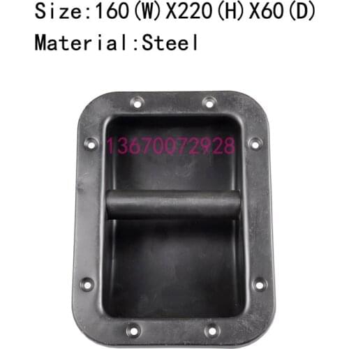 KROYWACH Professional audio Speaker with Parts of Empty Box Handle,Speaker Handle for PRO Audio armrest 160*220*60 ID:AAD