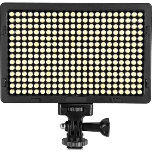 LED Ultra Bright 5500K Dimmable On Camera Video Light PT-308S for Digital SLR Cameras with 308 stand as YN300 YN-300 YN 300