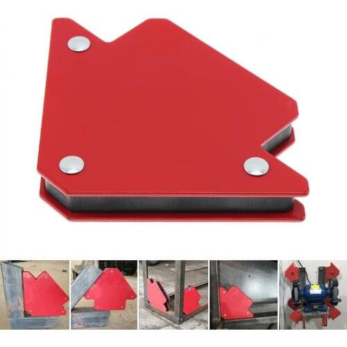 1pcs Strong Magnet Welding Magnetic Holder 3 Angle Arrow Positioner Power Soldering Locator Tool 25LBS 50LBS 75LBS