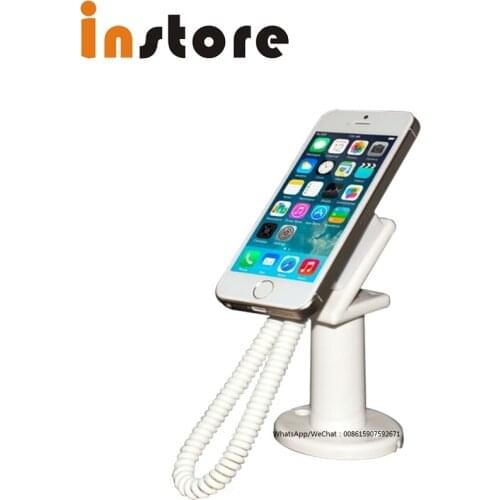 10 Pcs Mobile Phone Retail Shop Anti Theft Holder Cell Phone Display Security Retractable Stand With Adhesive Sticker