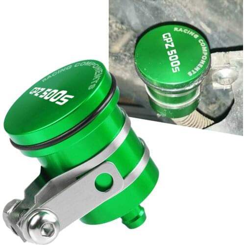 For KAWASAKI GPZ500S Motorcycle Brake Fluid Reservoir Clutch Cylinder Tank Oil Fluid Cup GPZ 500 S EX500R NINJA 1990-2009 2010