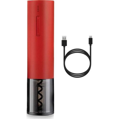 Electric Mini Corkscrew, 6 Seconds Automatic Bottle Opener, Wine Opener for Wine Lovers / Family Celebration