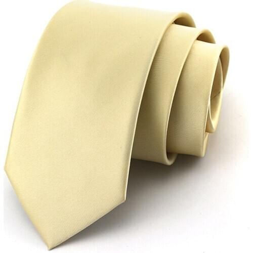 High Quality 2019 New Designers Brands Fashion Business Casual 8cm Slim Ties for Men Necktie Solid Color Wedding with Gift Box