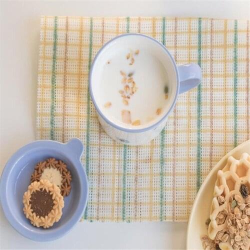 Japan Style Ceramic Office Cup Household Mug With Milk Coffee Oatmeal Cup Student Breakfast Cup Creative Childrens Water Cup