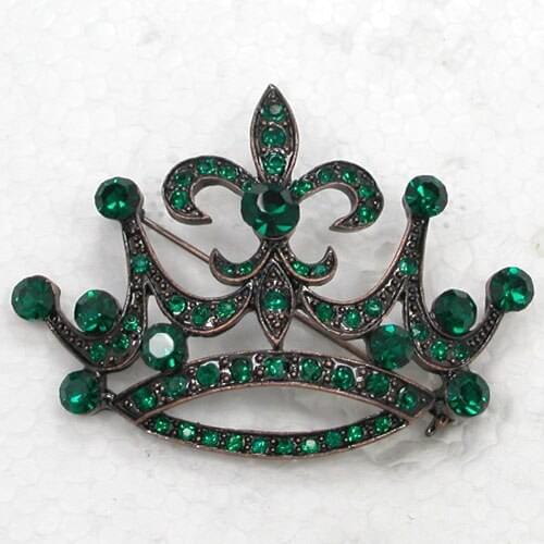 Crown Pin brooches Fashion brooch Wedding party prom C932 M3