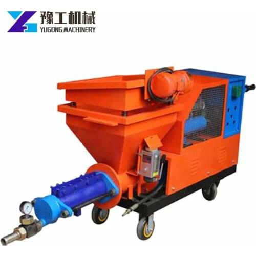 Cement Spray Machine Price Screw Type Cement Mortar Spraying Pump Wall Plaster Spray Paint Machine