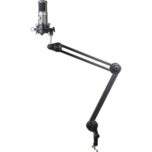 NEW-Microphone Mount Adjustable Rotatable Cantilever Scissors Long Arm Bracket Spring-Free Cantilever Desktop Stand
