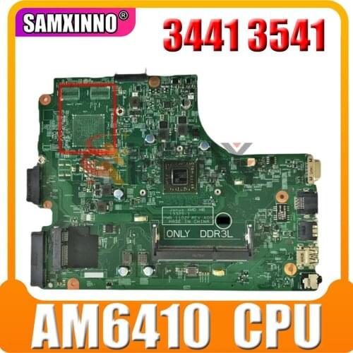 Original Laptop motherboard For DELL Inspiron 3441 3541 AM6410 Mainboard 13325-1 CN-02YGJ2 02YGJ2