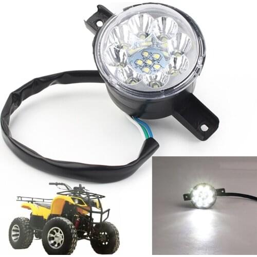 LED Head Light 12V For 110cc 125cc ATV Quad Fit Fit for TaoTao ATA110D ATA110D1, ATA125D, ATA135D, ATA125 HW