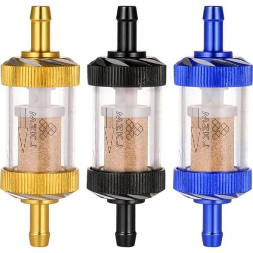 Motorcycle Fuel Filter Durable Replacement Motorcycle Fuel Oil Filter Gasoline Separator For ATV Dirt Pit Bike Motocross