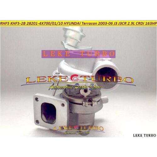 RHF5 282014X700 KHF5-2B 28201-4X700 28201-4X701 28201-4X710 Turbo Turbocharger For HYUNDAI Terracan Car J3 J3CR 2.9L CRDi 163HP