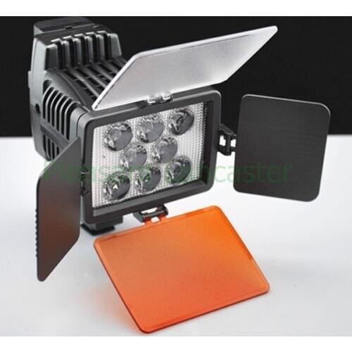 High quality LED-5080 LED5080 Camera Video Light w/NP-F750 Battery +Charger For DV Camera Camcorder light
