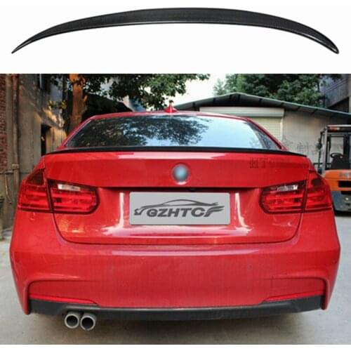 Carbon Fiber Rear Trunk Spoiler for BMW F30 3 Series (2012 - 2018) F80 M3 Great Fitment UV-Cut High Gloss Finished