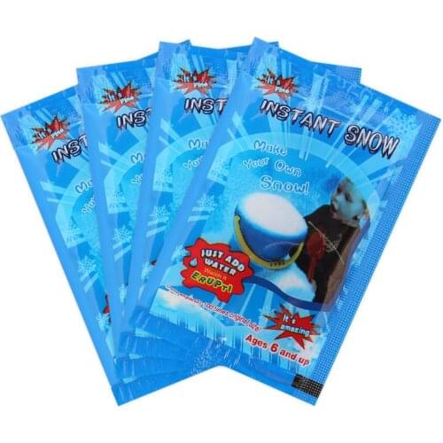 1PC Artificial Snowflakes Fake Magic Snow Frozen Party For Home Wedding Snow Christmas Decorations Festival Party Supplies