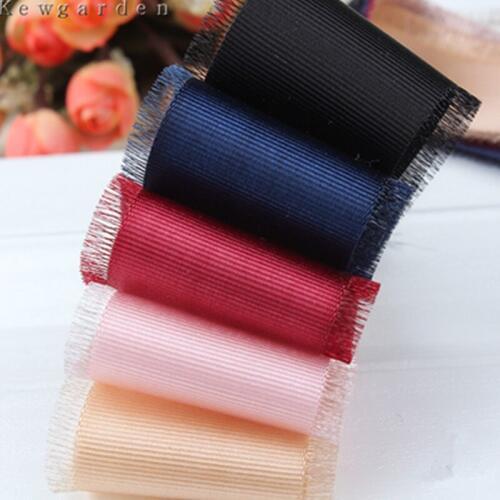 38mm 3.8cm Burrs Grosgrain Ribbons DIY bowknot accessories satin ribbon handmade tape riband 5m/lot