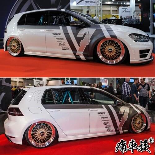 Car stickers For Golf 7 Golf 7.5 body exterior decoration modification stickers