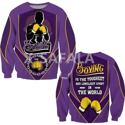 Boxing sport purple 3D All Print Plus Hoodie Man Women Harajuku Outwear Zipper Pullover Sweatshirt Casual Unisex Jacket 7