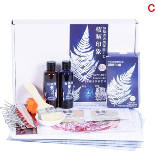 Cyanotype Set Potassium Ferricyanide Cyanotype Printing DIY Kit In Stock