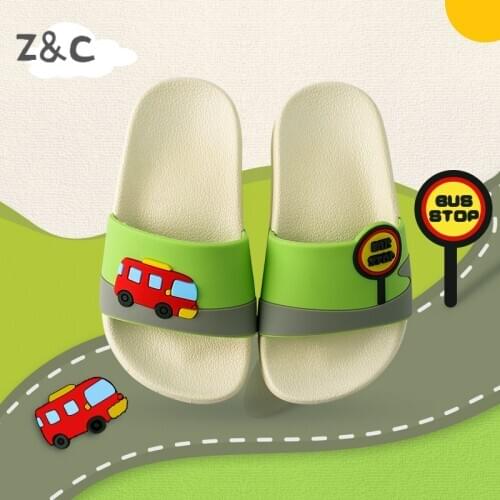 Childrens Slippers Summer Boys and Girls Kids Outdoor 1-6 Years Old Home Indoor Bath Antiskid Cute Slippers Kids Shoes