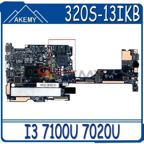 Akemy For Lenovo 320S-13IKB 320S-13 Laptop Motherboard CPU I3 7100U 7020U RAM 4GB Tested 100% Work
