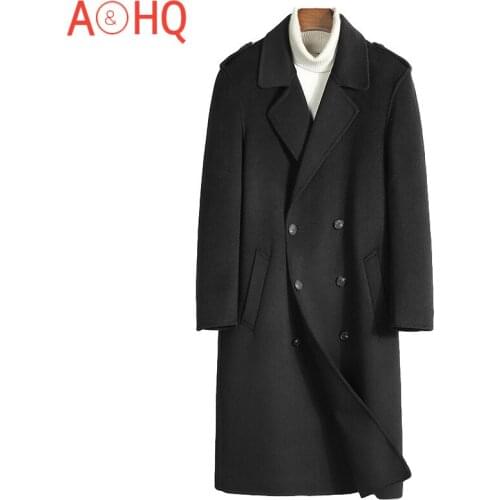 Mens Double-sided Wool Jackets for Men Clothing Korean Style Coat Male Autumn Jacket Mens 2021 Chaquetas Hombre LXR941