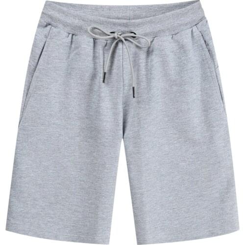 Men Shorts Straight Comfortable Outdoor Summer Fashion Casual Loose Solid Color Stretch Five-Point Shorts 2021