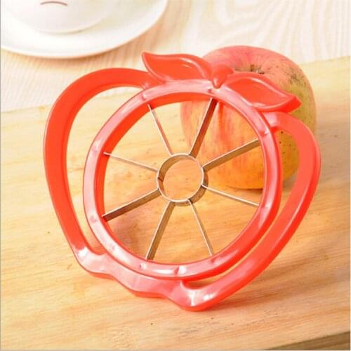 NEW hot Kitchen Assist Apple slicer Cutter Pear Fruit Divider Tool Comfort Handle for Kitchen Apple Peeler Kitchen Cutting Tools