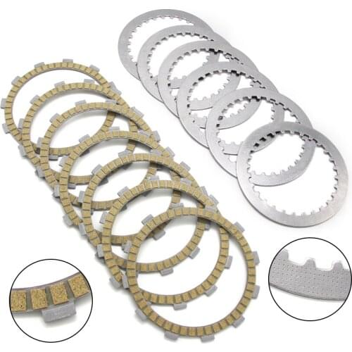 New Clutch Friction Disc Plate Kit High Quality For Honda CB500T 1974 1975 - 1977 OEM:22321-MG8-000/22321-283-000 22201-MA7-000