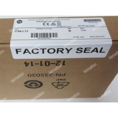 Original 1756-L72 PLC AB 1756L72 4MB Memory Processor Module 1756 L72 New in Box